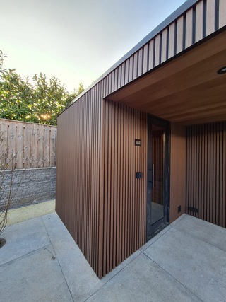 ca.40x HKC Wandpaneel binnen/buiten, Redwood, 2026